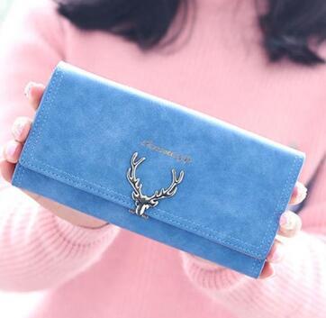 Frosted Deer Multi Card Card Purse