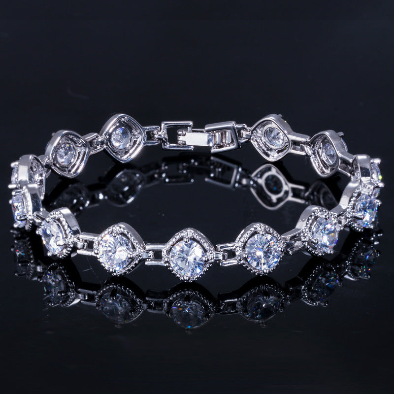 Cubes Zircon Bracelets