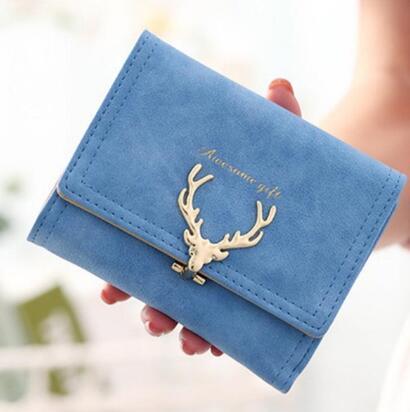Frosted Deer Multi Card Card Purse