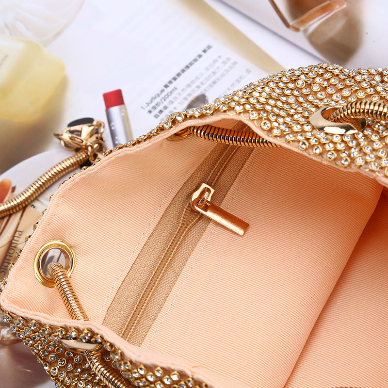 String Satin Purse