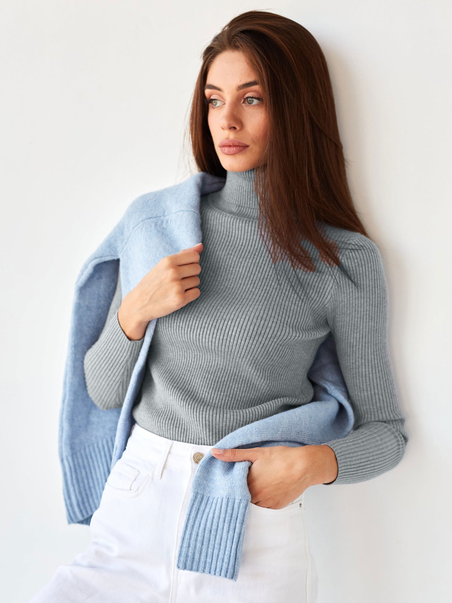 Turtleneck Bottoming Sweaters