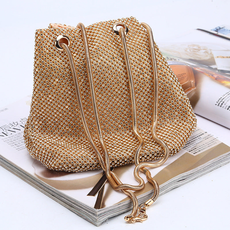 String Satin Purse
