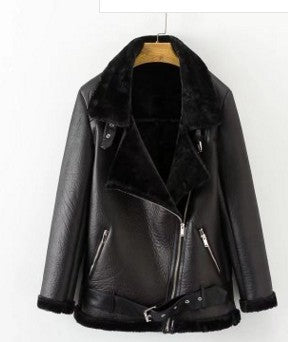 Artificial Fur Leather Coats