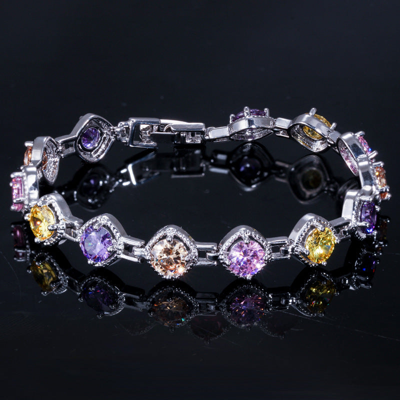 Cubes Zircon Bracelets