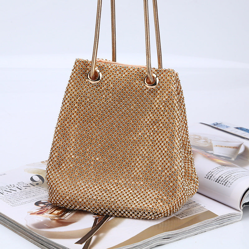 String Satin Purse