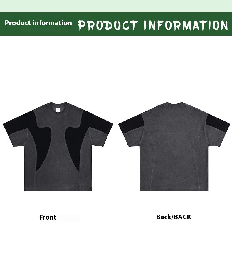 Cybers Figured Distressed T-Shirt