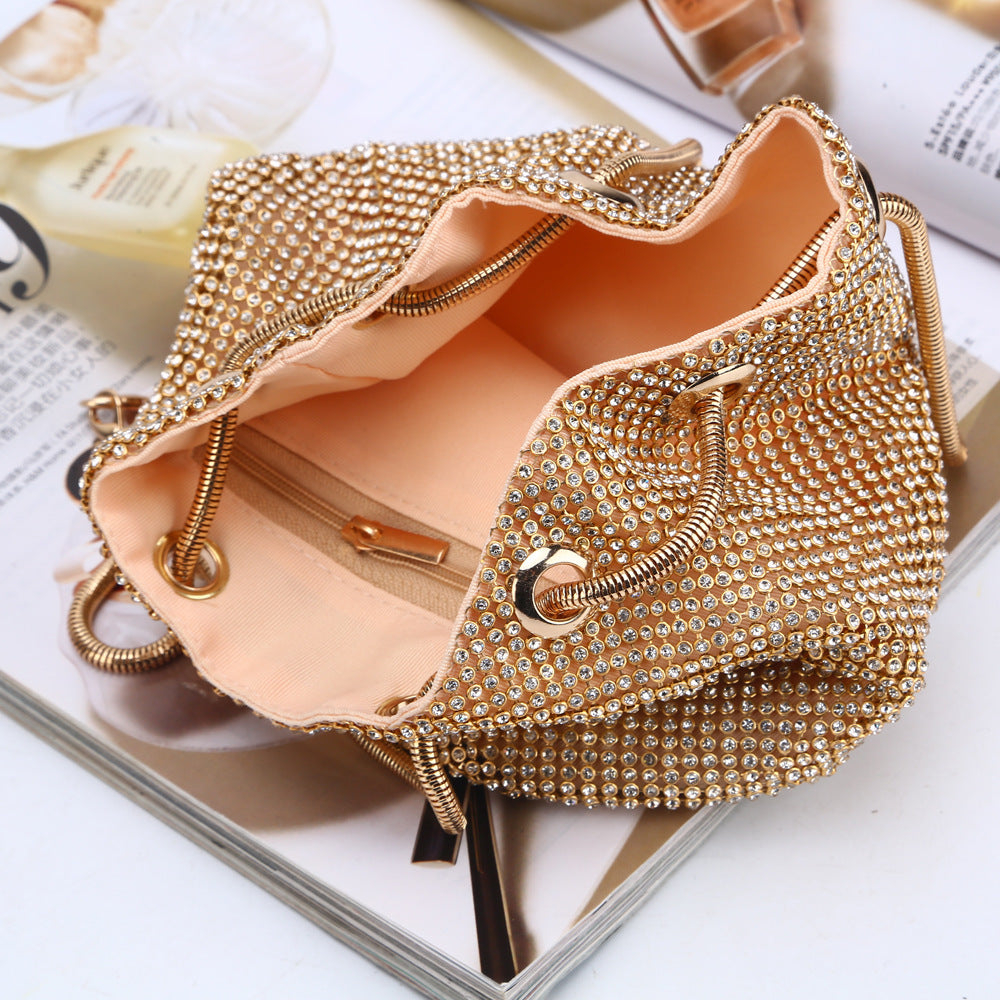 String Satin Purse