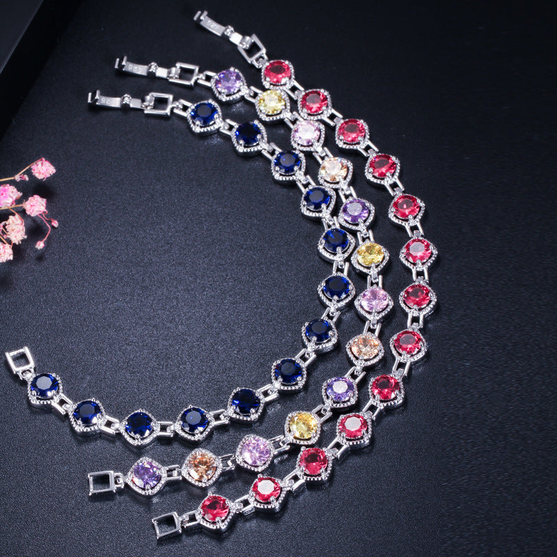 Cubes Zircon Bracelets