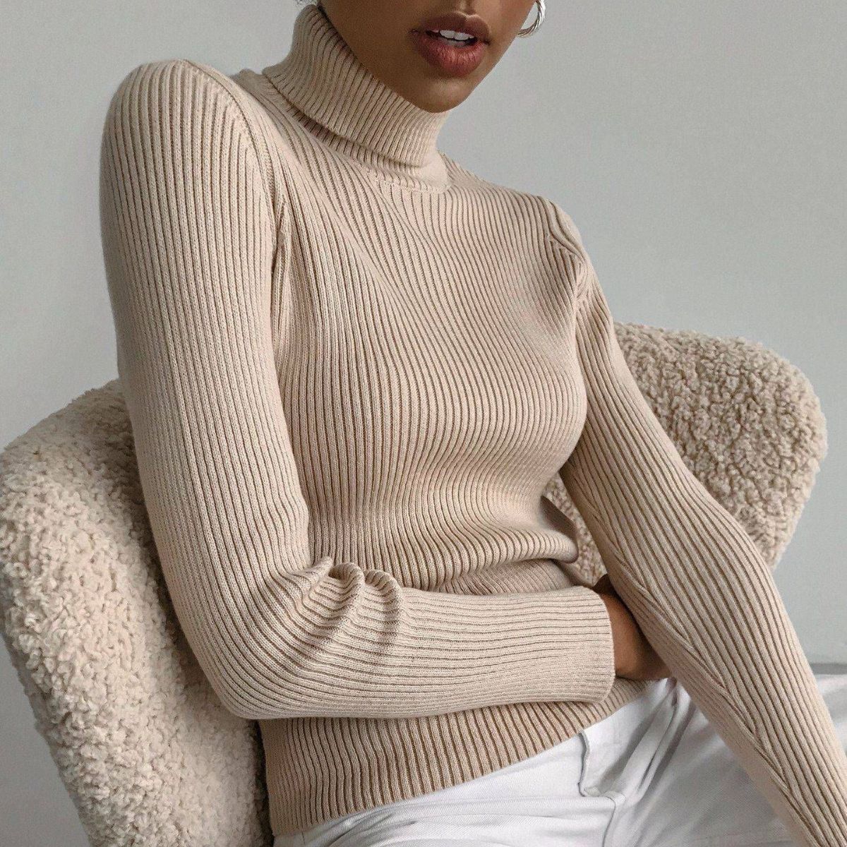 Turtleneck Bottoming Sweaters