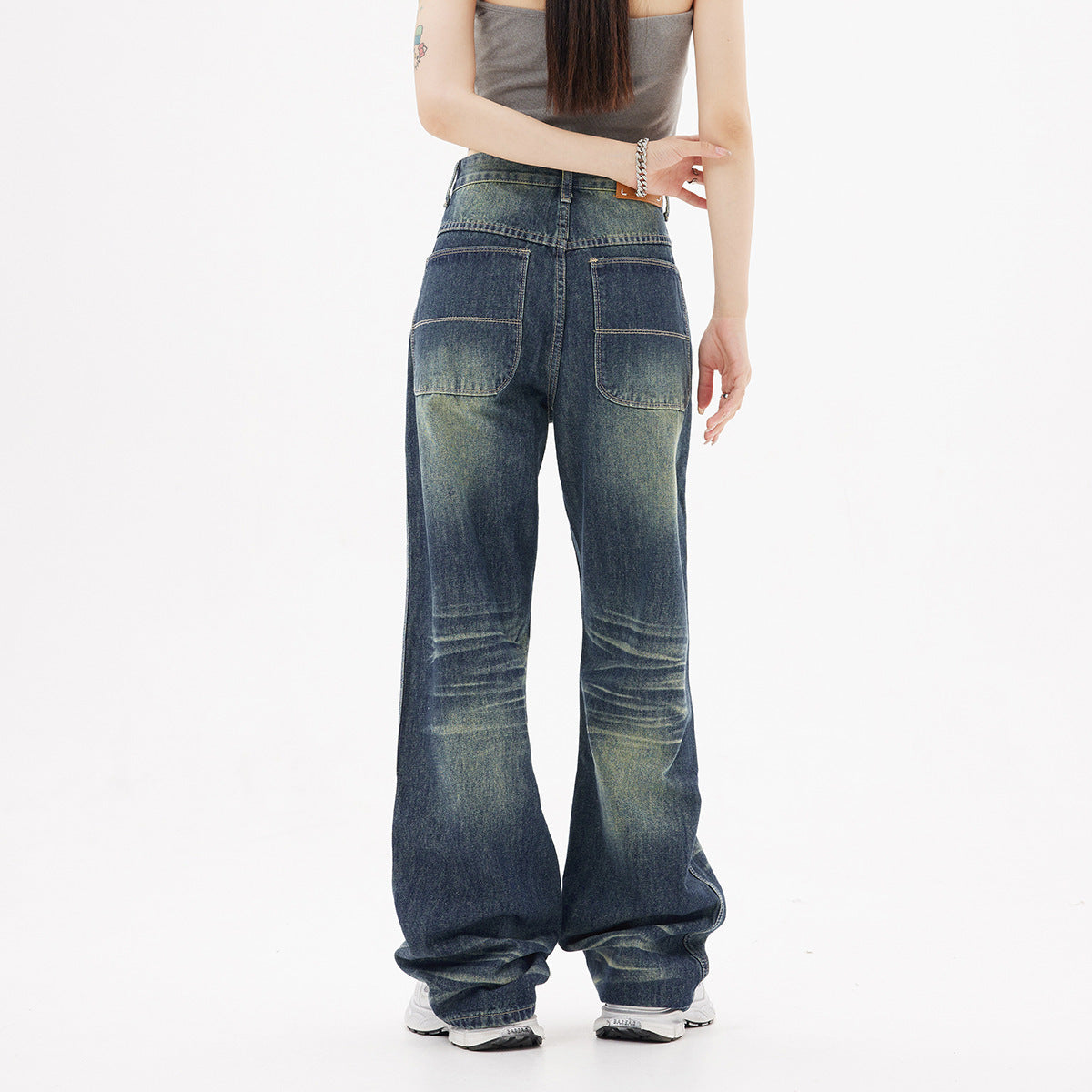 Distressed Street Denim