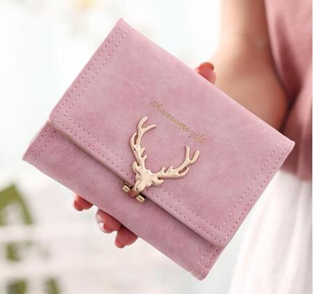 Frosted Deer Multi Card Card Purse