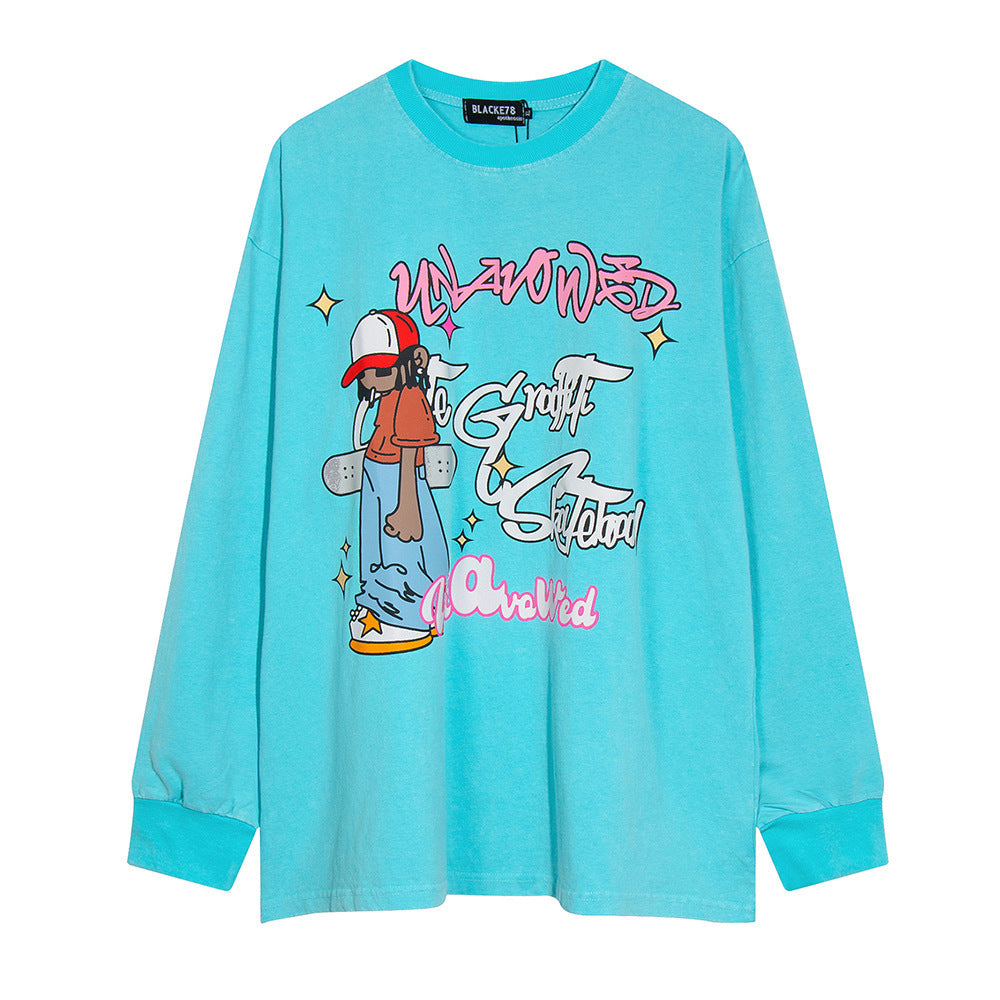 Unlawed Graphic Washed LS