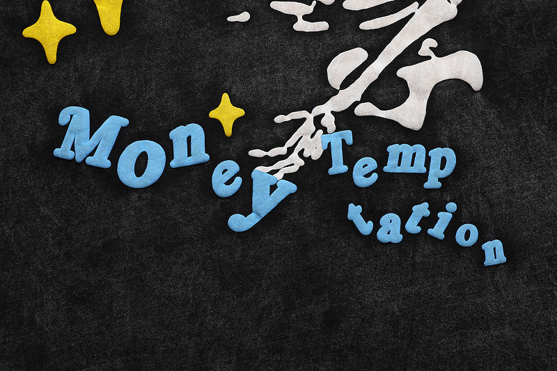 Money Temptations Graphic T-Shirt