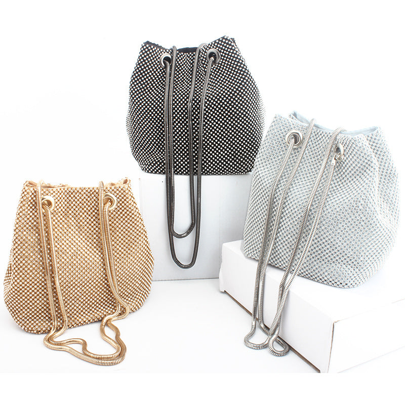String Satin Purse