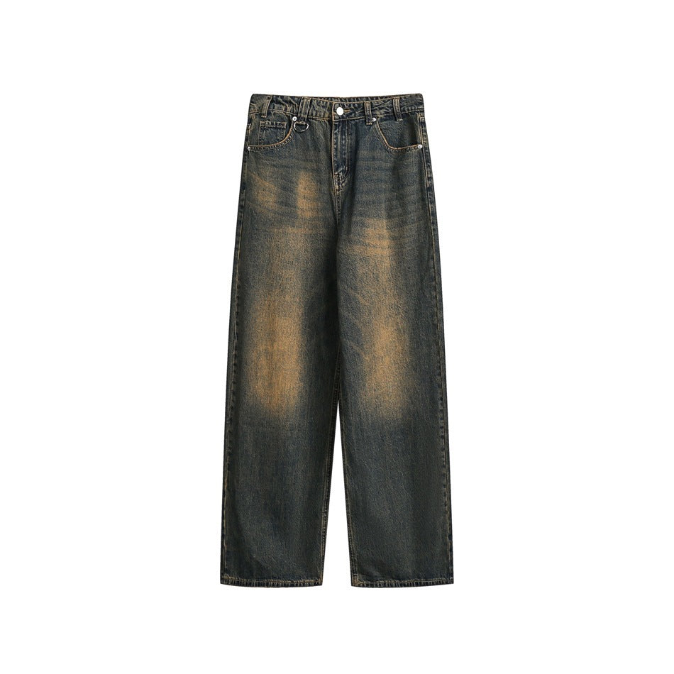 Fashion Personality American Retro Jeans Men
