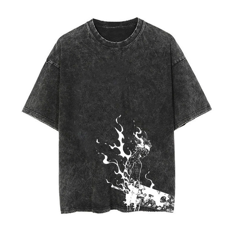 Fired Man Washed T-Shirt