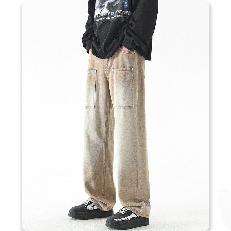 Reversed Pockets Denim