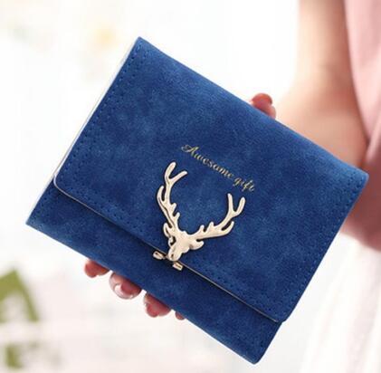 Frosted Deer Multi Card Card Purse