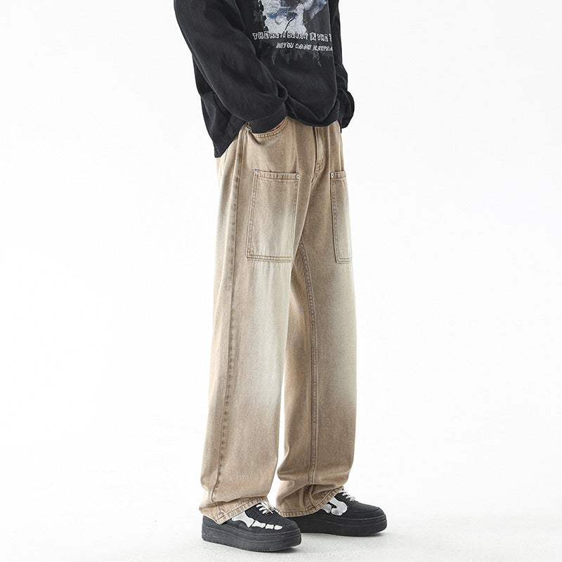 Reversed Pockets Denim