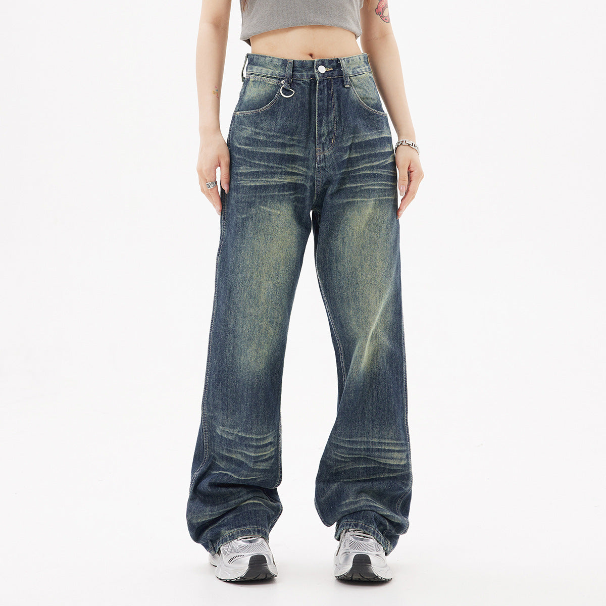 Distressed Street Denim