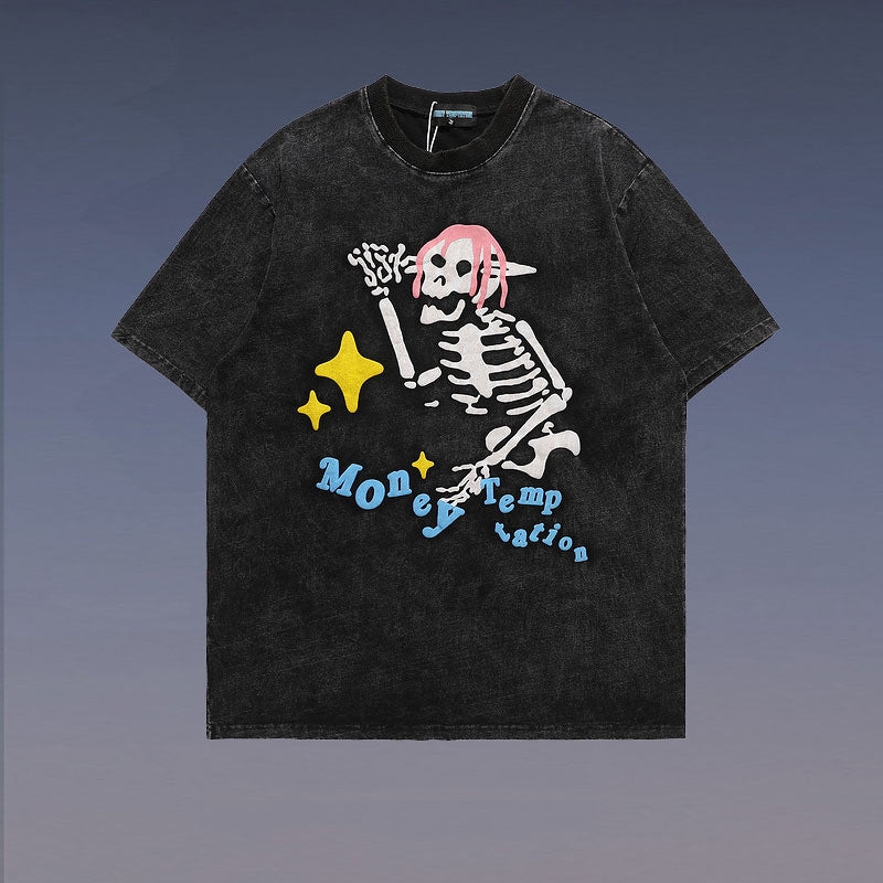 Money Temptations Graphic T-Shirt