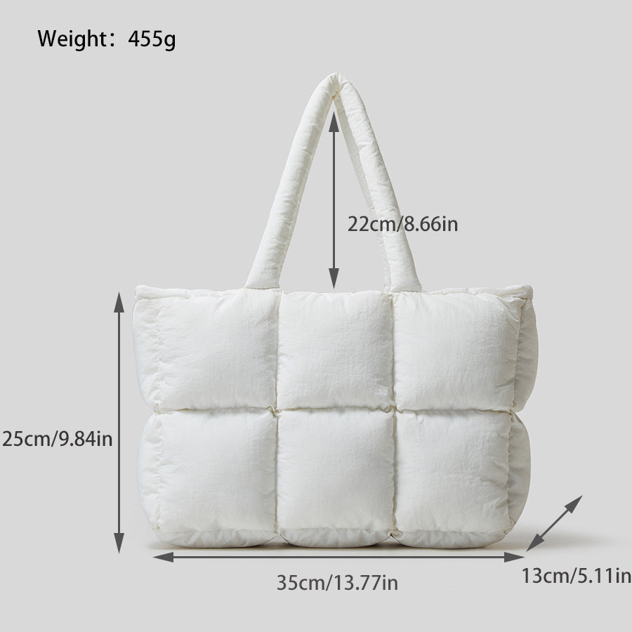 Soft Down Handbag Cotton Dress Bags