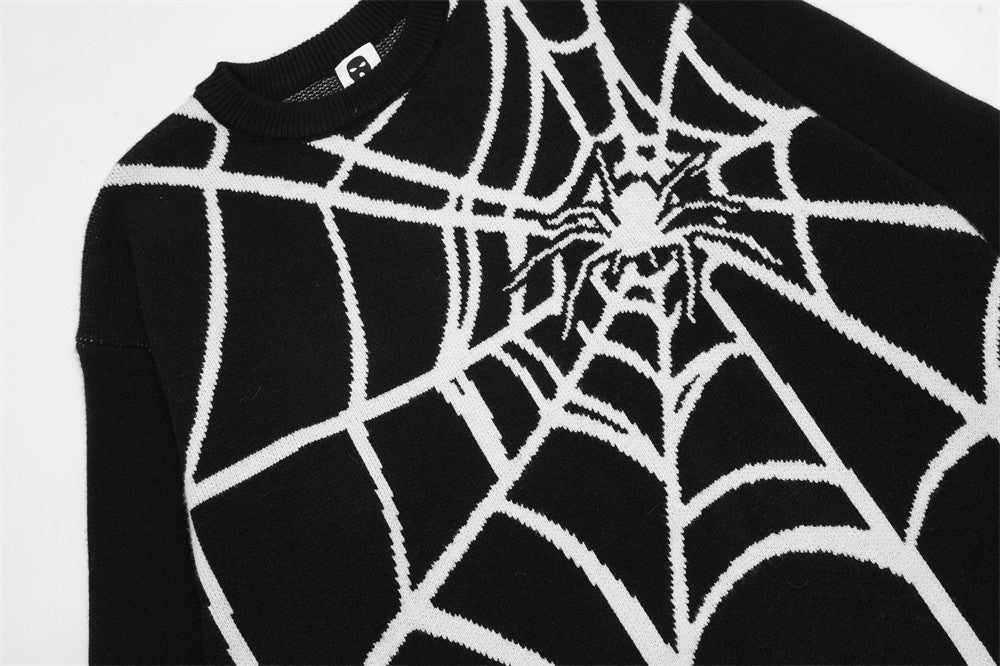 Webs Graphic Sweater