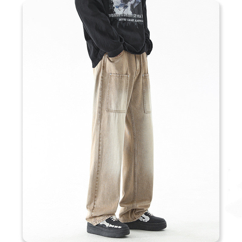 Reversed Pockets Denim