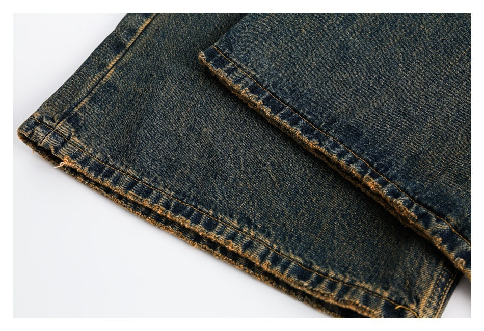 Fashion Personality American Retro Jeans Men
