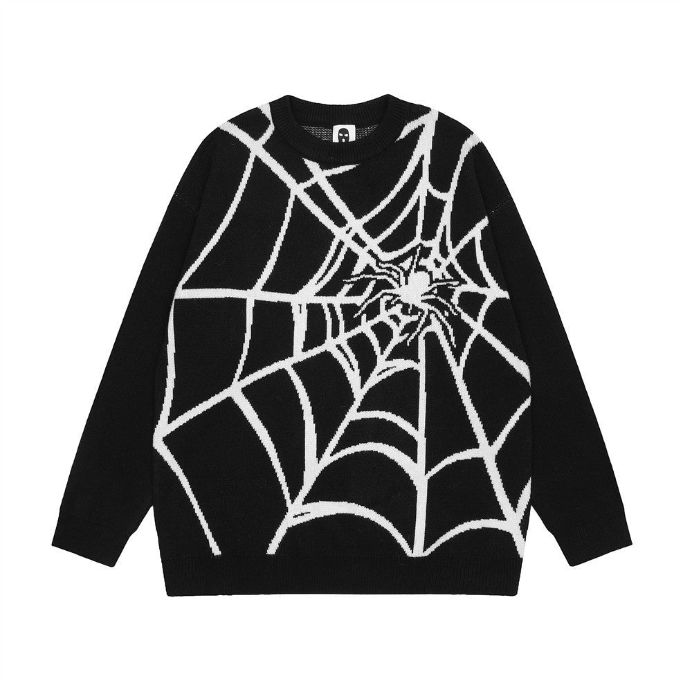 Webs Graphic Sweater