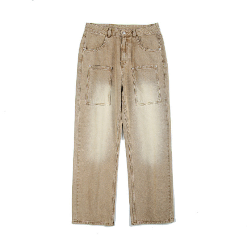 Reversed Pockets Denim