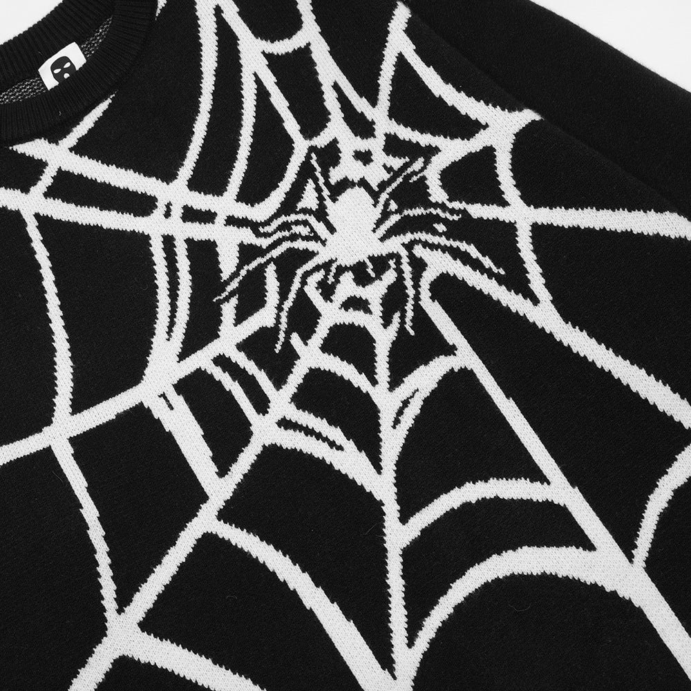 Webs Graphic Sweater