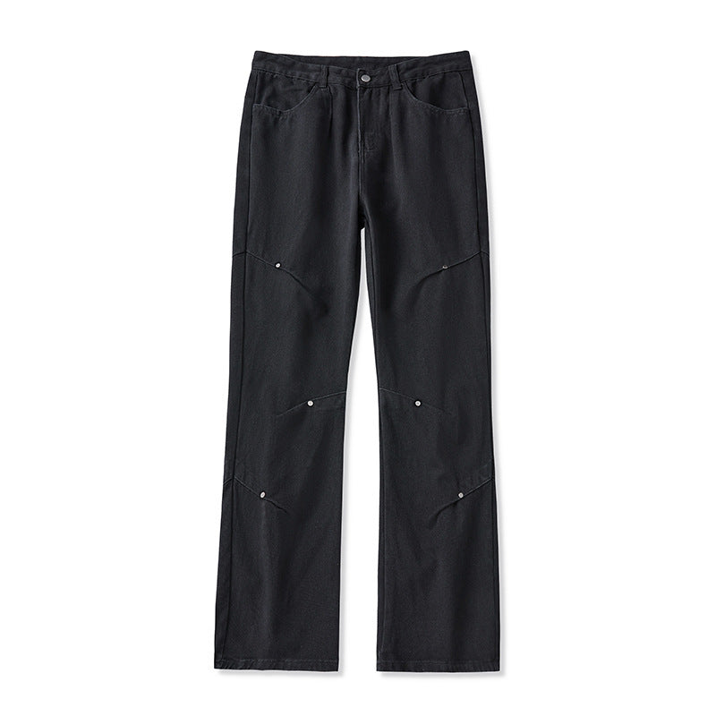 Retro American Fashion Personality Jeans Men